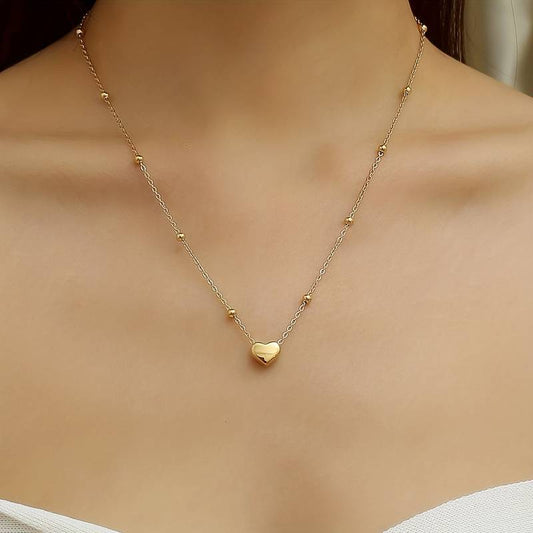 Collier à Pendentif cœur -Delicate Harmony