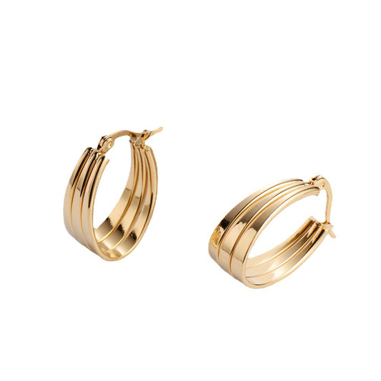 Boucles d'oreilles Lady D'Or