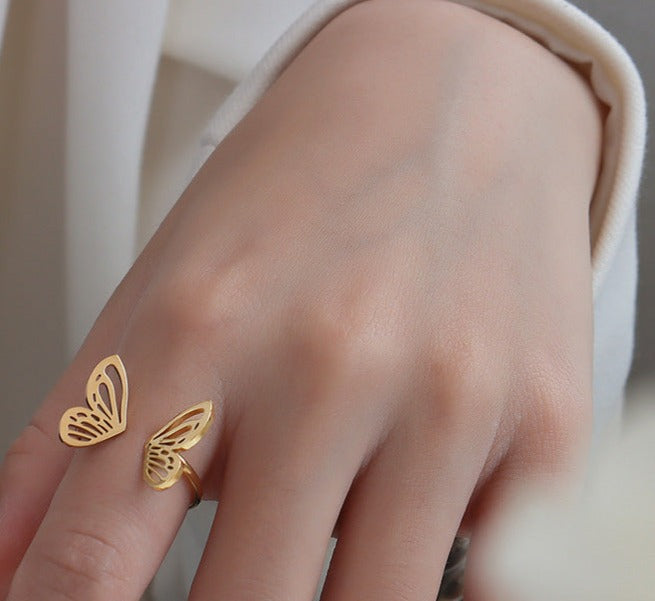 Bague butterfly