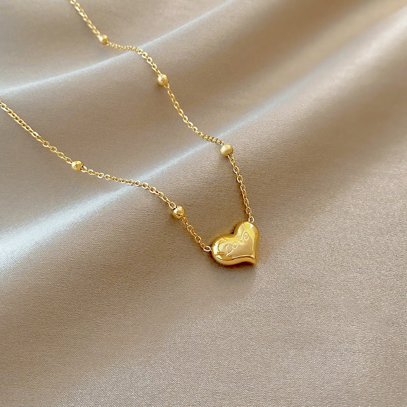 Collier Lover Heart-pendentif coeur