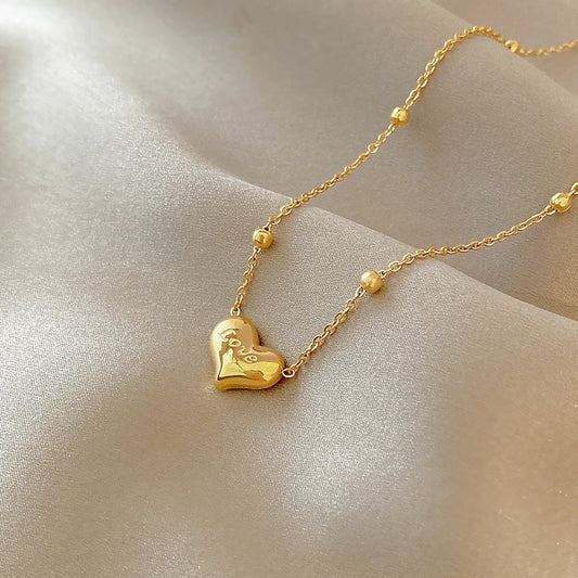 Collier Lover Heart-pendentif coeur