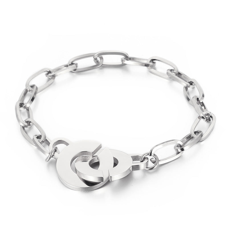 Bracelet Lock it - menottes 18 carats