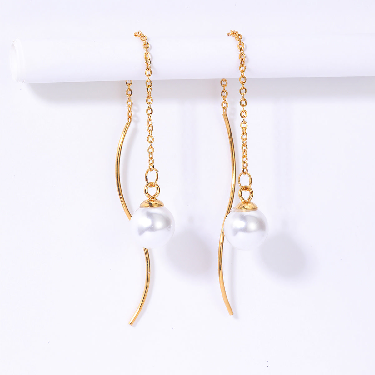 Boucles d'oreilles Pendantes Drop it 18 carats